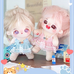 20cm Cotton Doll Dress ,Summer Kawaii Plush doll Cotton doll clothes