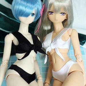1/3 BJD SD doll clothes Bra & Briefs Bikini Set, Summer Beach Wear for Smart Doll