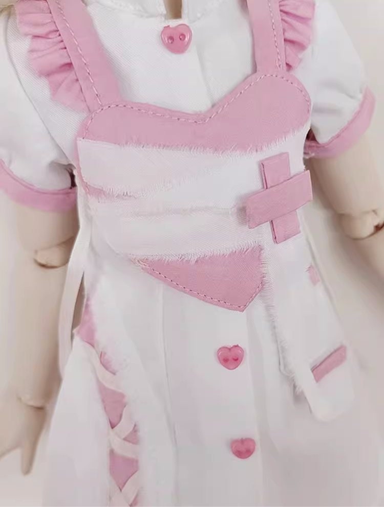コスプレ衣装 DimmMoire like a nurse puff doll dress like a nurse puff doll dress – AVENCHUMU （アバンチュウム）