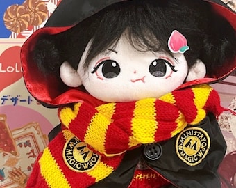 20CM Plush Doll Magic School Uniform, Cotton Doll Clothes