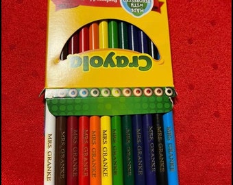 Personalized Colored Pencils