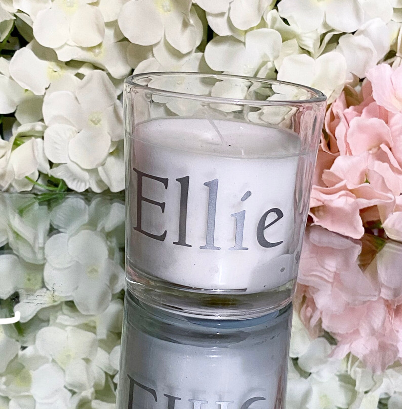 Personalised Name Candle Name Wedding Gift Birthday Etsy