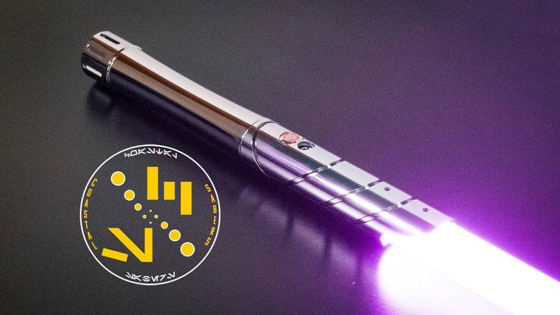 Nubian Neopixel Lightsaber with Blade Smoothswing Xenopixel V2 Custom Lightsaber Coastal Sabers 