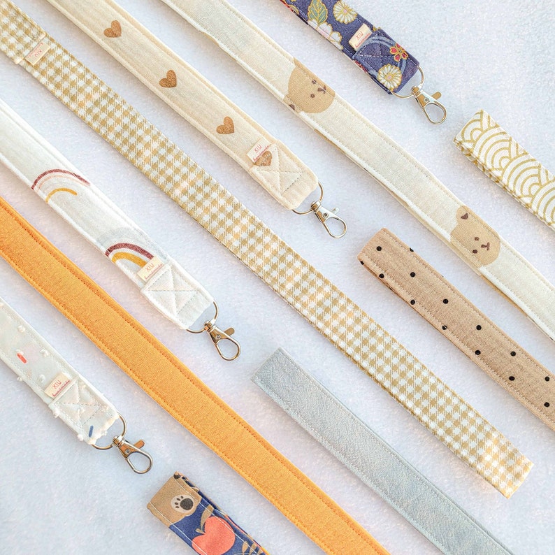 Handmade Fabric Lanyards (etsy.com)