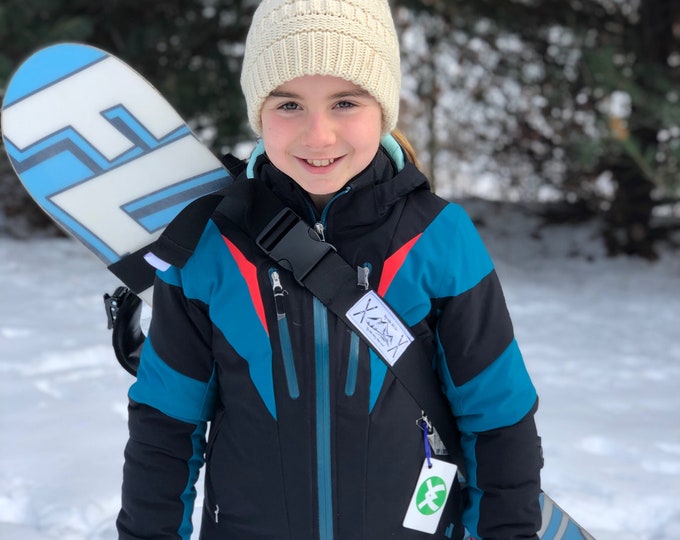 personalised ski ties