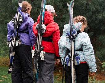 Kids Ski Carrier and Pack - Big Kids Carry Their Own