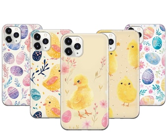 Funda de Pascua para iPhone 17 ProMax 16E 15 Pro 14 13 Mini Pixel 10ProXL 9 Pro 8 A