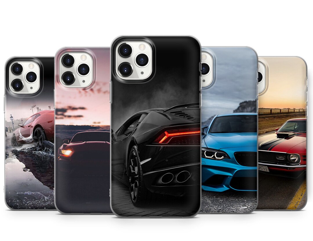 Sport Car Phone Case for iPhone 15 14 Pro Max 13 12 11 Xr Xs X 8 7