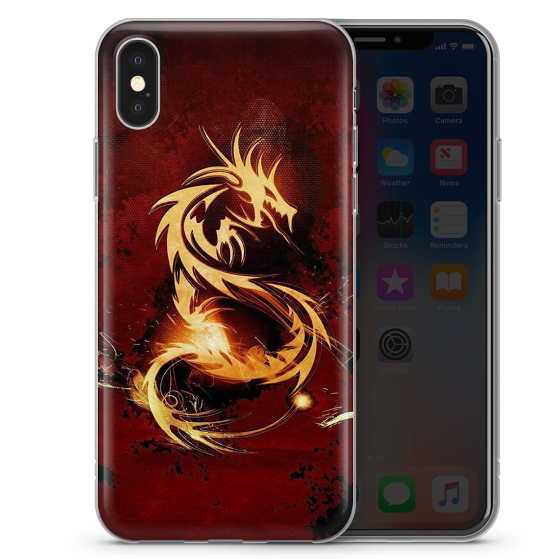 Dragon Phone Case Cover for iPhone Galaxy S21 S20 S10 S9 S8 Etsy