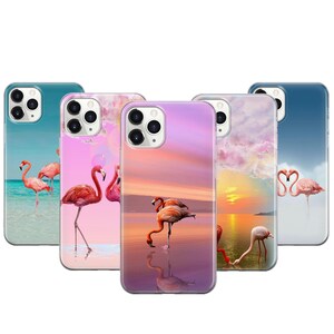 Tropical Flamingo Phone Case For iPhone 17 ProMax 16E 15 Pro 14 13 Mini Pixel 10ProXL 9 Pro 8 A