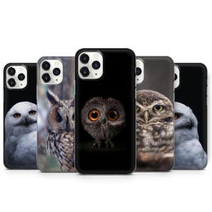 Owl Phone Case: Bird Art, Nature-Inspired Design