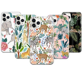 Animal Art Phone Case For iPhone 17 ProMax 16E 15 Pro 14 13 Mini Pixel 10ProXL 9 Pro 8 A