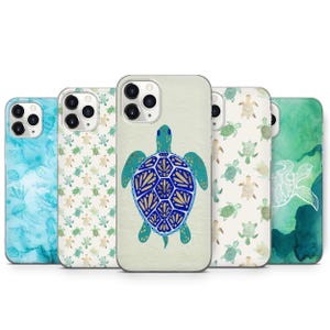 Coque pour iPhone 16, tortue de mer, ProMax 15 Pro 14 13 12 11, Samsung S25 Ultra S24 Plus S23 FE S22 S21 S20, Goggle Pixel 9 Pro, XL 8 A 7