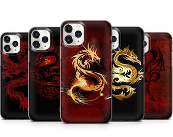 Dragon Phone Case For iPhone 15 14 Pro Max 13 12 11 Xr Xs X 8 7 Se2022 Samsung S24 S23 Ultra S22 S21 S20 S10 A13 A14 A21 A30 A50 A70 A71 A80