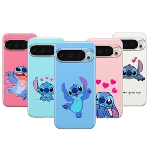 Stitch Cartoon Phone Case For iPhone 17 ProMax 16E 15 Pro 14 13 Mini Pixel 10ProXL 9 Pro 8 A image 2
