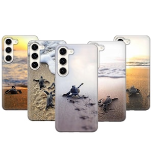 Baby Turtle Beach Phone Case For Samsung Galaxy S26 Ultra S25 FE S24 Plus S23 S22 A15 A17 A25 A26 A35 A37 A55 A57