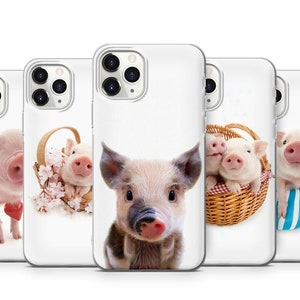 Pig Phone Case For iPhone 15 14 Pro Max 13 12 11 Xr Xs X 8 7 Se2022 Samsung S24 S23 S22 S21 S20 S10 A13 A14 A21 A30 A50 A70 A71 A80 Ultra