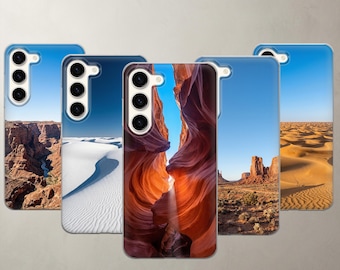 Desert Phone Case, Canyon Landscape Photography Cover, National Park Nature Art for Samsung Galaxy S26 Ultra S25 A57 A37 A17 S24 S23 FE Plus