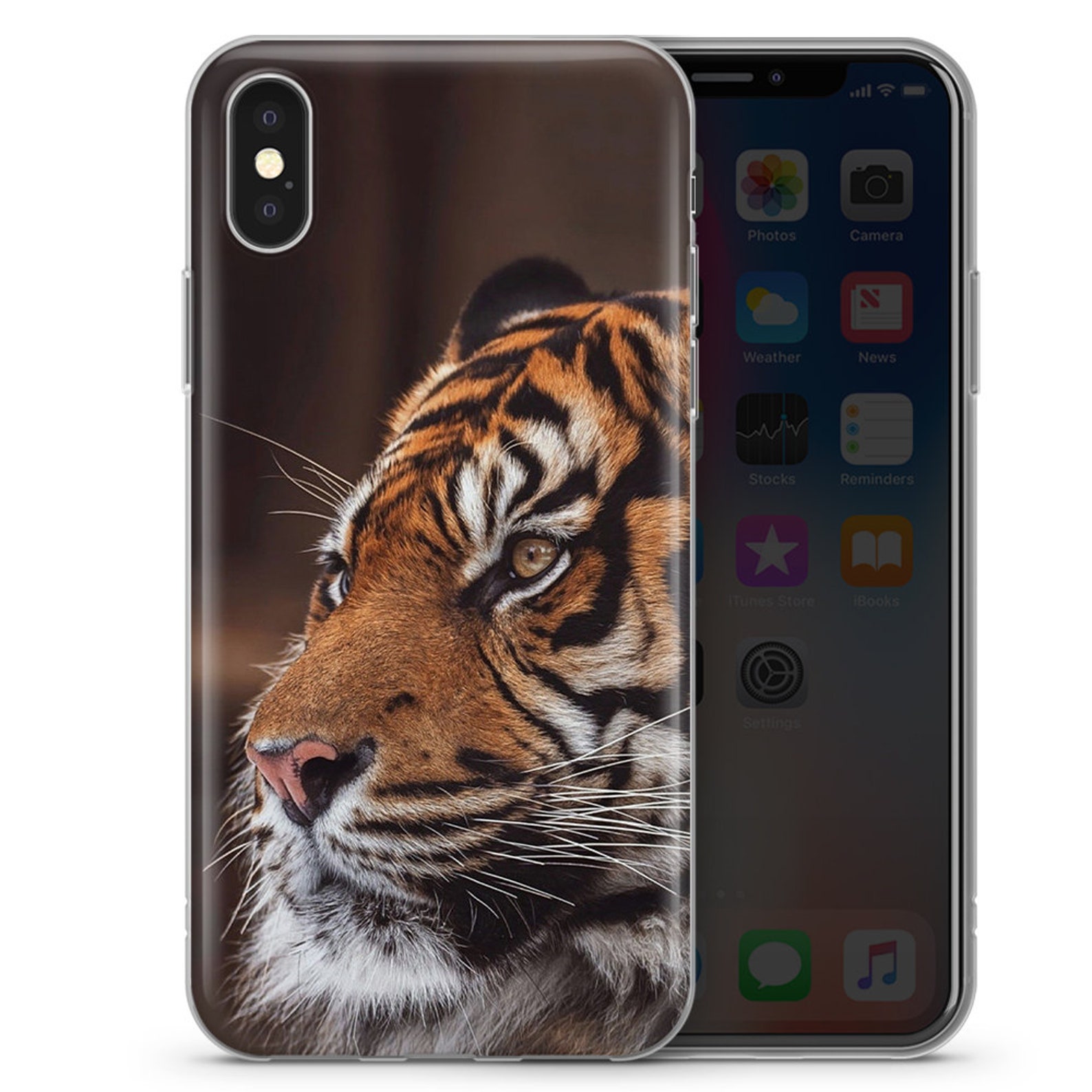 Tiger phone case cover for iPhone Galaxy S21 S20 S10 S9 S8 Etsy