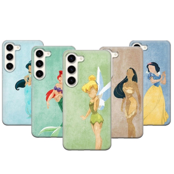 Cartoon Princess Phone Case For Samsung Galaxy S26 Ultra S25 FE S24 Plus S23 S22 A15 A17 A25 A26 A35 A37 A55 A57