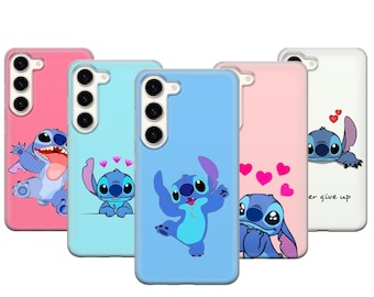 Stitch Cartoon Phone Case For Samsung Galaxy S26 Ultra S25 FE S24 Plus S23 S22 A15 A17 A25 A26 A35 A37 A55 A57