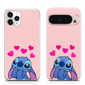 Stitch Cartoon Phone Case For iPhone 17 ProMax 16E 15 Pro 14 13 Mini Pixel 10ProXL 9 Pro 8 A 4