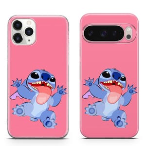 Stitch Cartoon Phone Case For iPhone 17 ProMax 16E 15 Pro 14 13 Mini Pixel 10ProXL 9 Pro 8 A 1