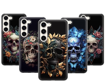Edgy Skull Phone Case For Samsung Galaxy S26 Ultra S25 FE S24 Plus S23 S22 A15 A17 A25 A26 A35 A37 A55 A57
