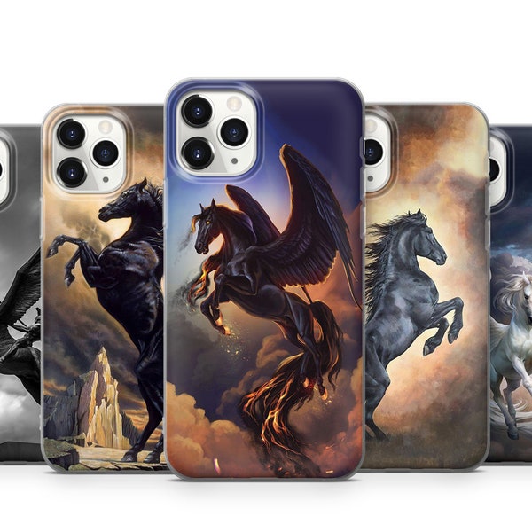 Horse Phone Case For iPhone 15 14 Pro Max 13 12 11 Xr Xs X 8 7 Se2022 Samsung S24 S23 Ultra S22 S21 S20 S10 A13 A14 A21 A30 A50 A70 A71 A80