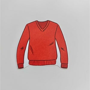 Waterdichte Young Royals TV Show Wilhelm's Sweater Sticker
