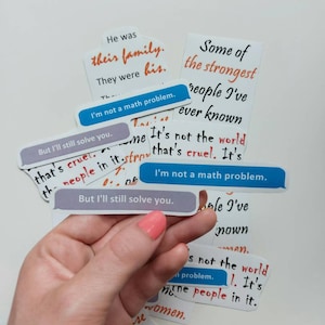 Waterproof All for the Game - The Foxhole Court Stickers