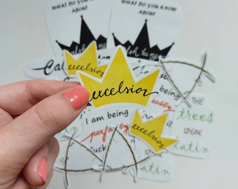 Waterproof The Raven Cycle (TRC) book series Stickers