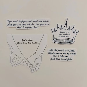 Waterdichte Young Royals tv-show stickers