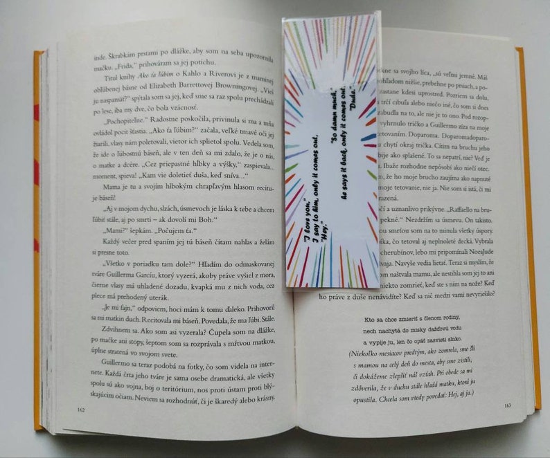 High quality handmade waterproof double-sided bookmarks that are inspired by the book I'll give you the sun by Jandy Nelson. All the designs are hand-drawn on graphical tablet. 

♥ Size of bookmarks: 5.5 x 15 (2.17 x 5.91 in)♥