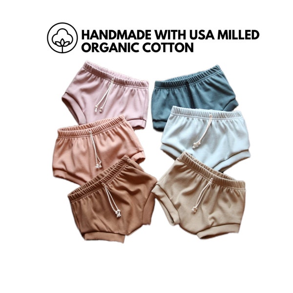 Organic Cotton Ribbed Knit Shorties, Baby Shorts ,Toddler Shorts, toddler summer clothes, baby summer clothes, cute baby clothes, baby gift