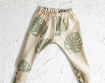 Pantalones deportivos Monstera de algodón orgánico (fabricados y cosidos en EE. UU.)