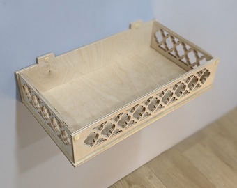 Cama de pared para gatos, Linda cama para gatos, Cama de esquina para gatos, Cama flotante para gatos, Estante de pared para gatos, Condominio para gatos, Cama para gatos, Torre para gatos, Muebles para gatos, Gimnasio en la jungla para gatos