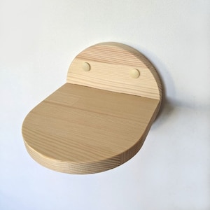 M sized Step for Cats from Pine Wood, Cat wall shelves, Cat steps for wall, Cat furniture wall, Cat stairs, Cat steps, Cat stairs wall