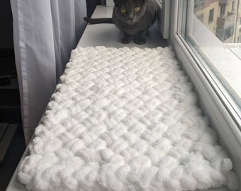 Cama para gatos, Peitoril de janela, Almofada para gatos, Cama para gatos fofa, Cama moderna para gatos, Cama de crochê para gatos, Cama para gatos com catnip, Cama para gatos com janela, Prateleira para gatos