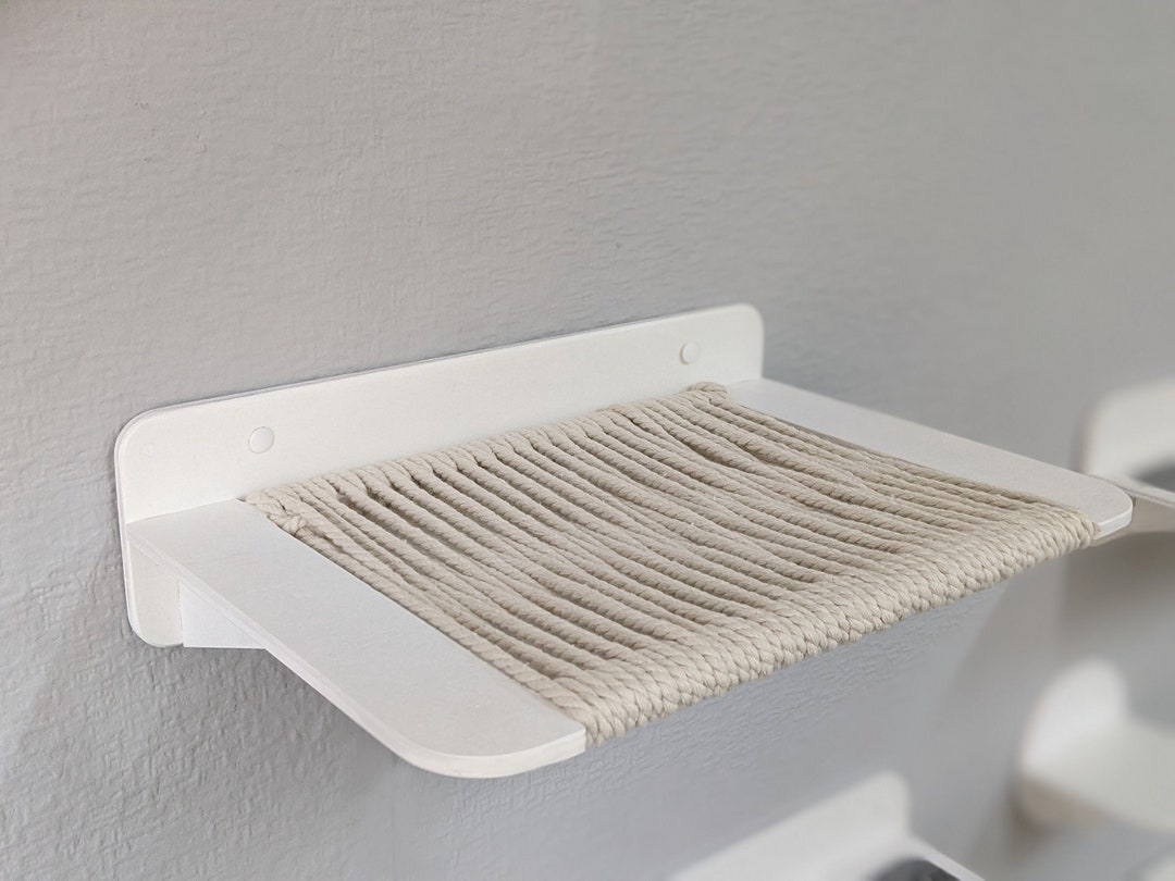 View of Cat Hammock, Cat Shelves, Cat Wall Shelves, Cat Wall Furniture, Modern ...