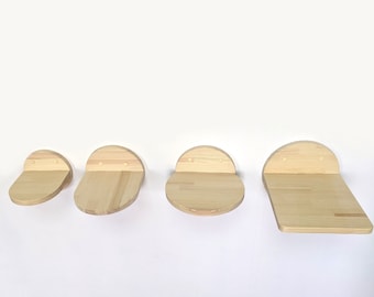 All kind of Steps Shelves for Cats - M, L, Round, Square; Cat shelves, Cat wall steps, Cat furniture wall, Cat shelves for wall, Katzenbaum