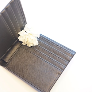Personalised Saffiano Men's Wallet With Monogram