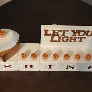 Let Your Light Shine menorah image 4