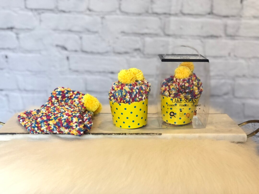 Cupcake Socks Etsy