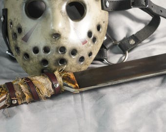 2009 Remake horror movie convention and haunt safe FAKE COSPLAY machete costume accessory for Halloween