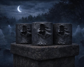 Custom Phantom Friedhof Friedhof Geister Kerzen Betongefäße