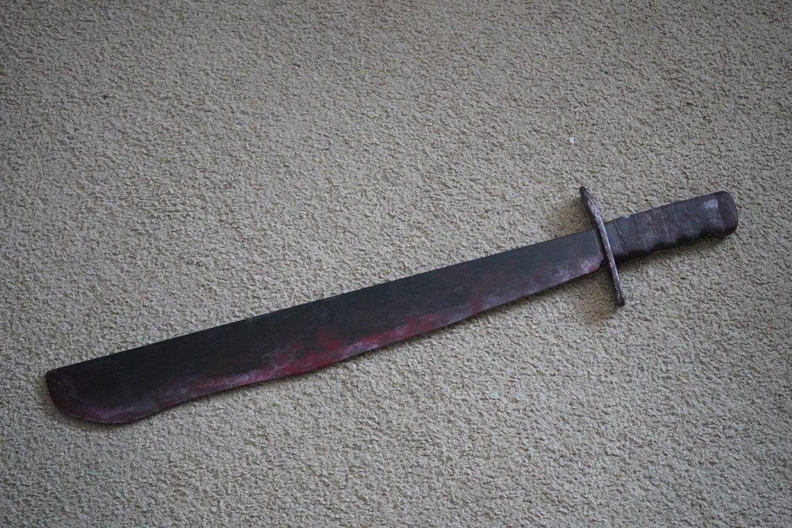 Jason Vs Freddy Machete Weapon Movie Replica Prop HAUNT SAFE Etsy