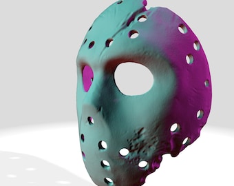 Jason X 10 Hockeymaske 3D Druckdatei STL