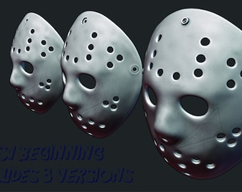 Jason 5 Hockeymaske 3D Druckdatei STL
