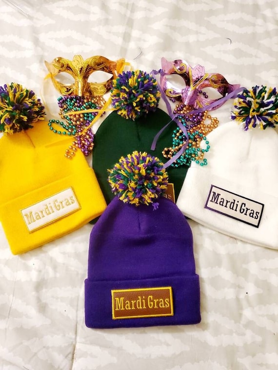 Mardi Gras Beanie Mardi Gras Beanie | NOLA Couture main image 4